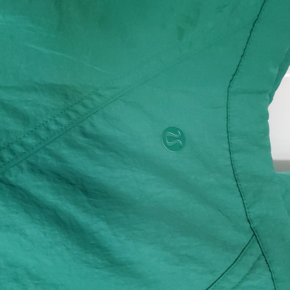 NWT Scuba Cropped Anorak Hooded Jacket Sz 10 Raceway Green - Picture 6 of 6